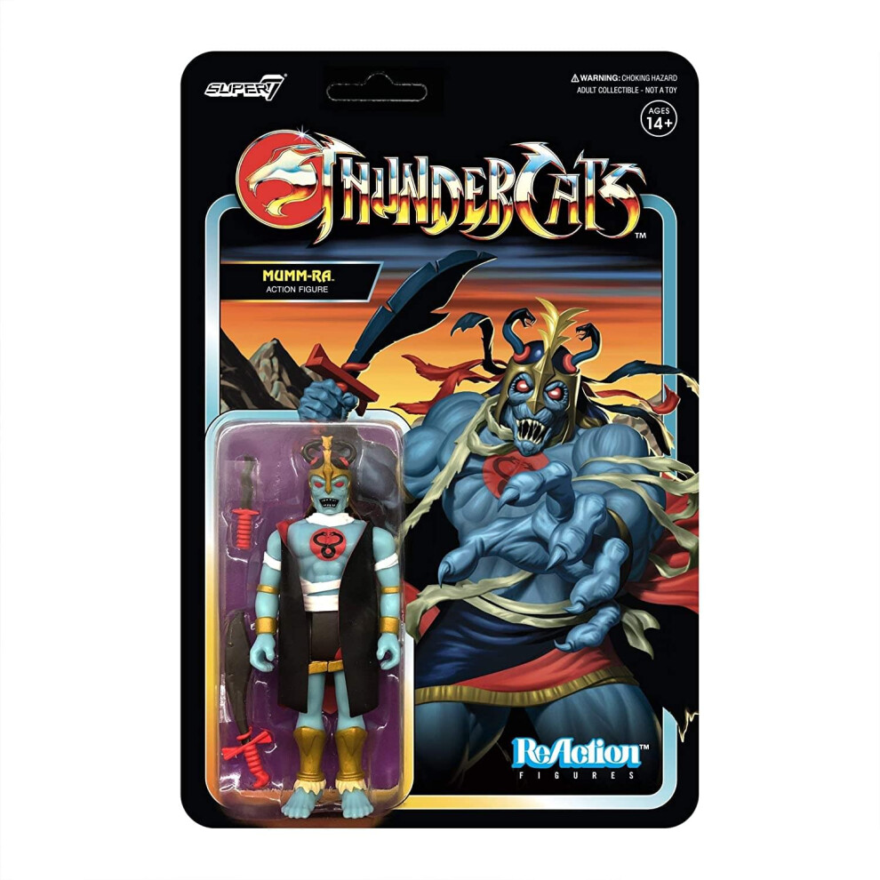 Photos - Action Figures / Transformers Thundercats 3.75 Inch Reaction Figure | Mumm-Ra