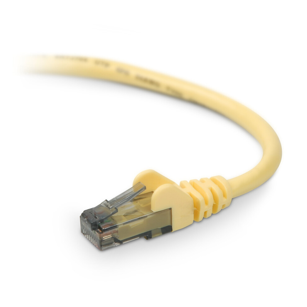 7FT cAT6 Non-snagless RJ45 Patch cable - Yellow