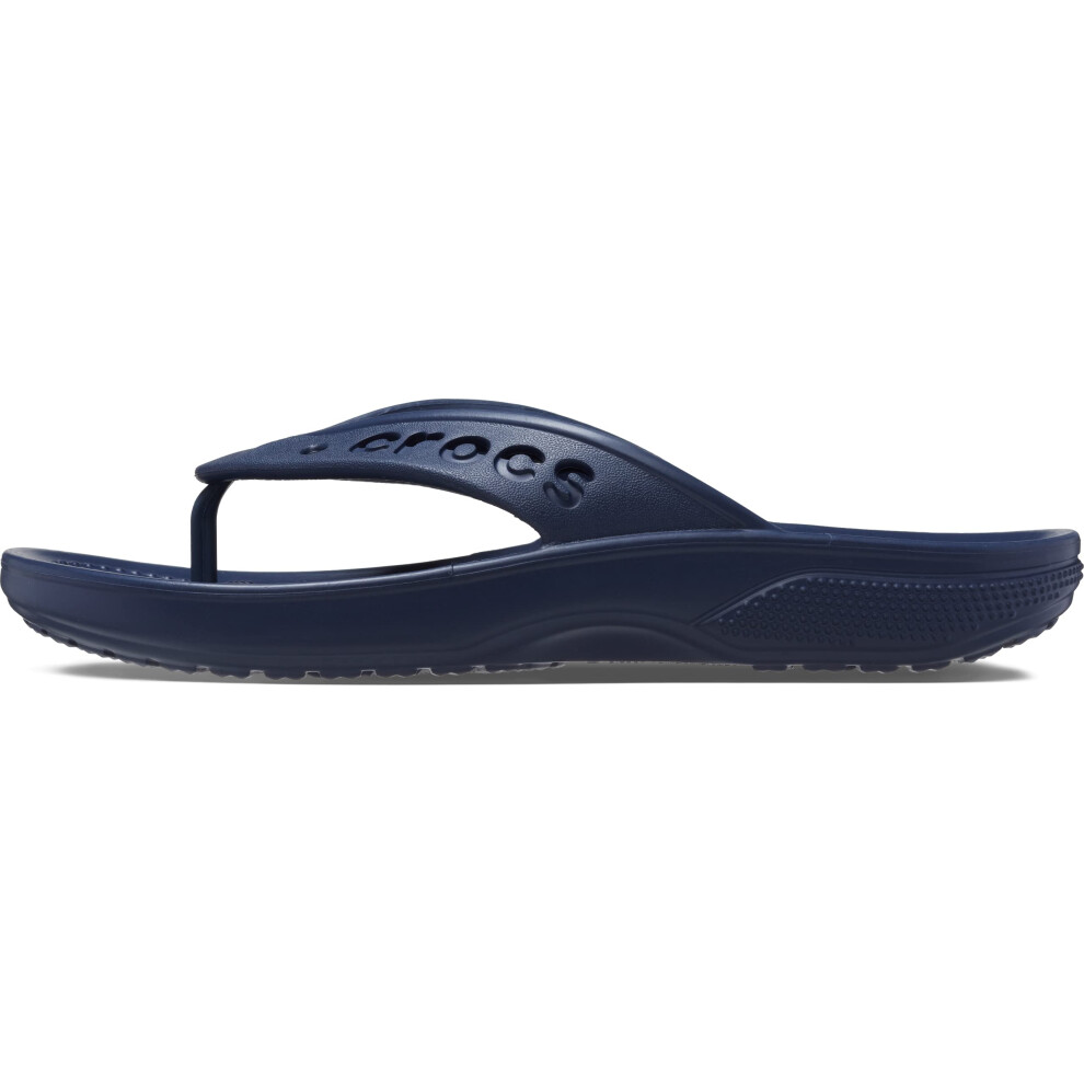 Crocs Unisex Baya II Flip Flops  Navy  5 US Men