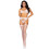3 PC Rhinestone eyelash lace b - MEDIUM / WHITE 1