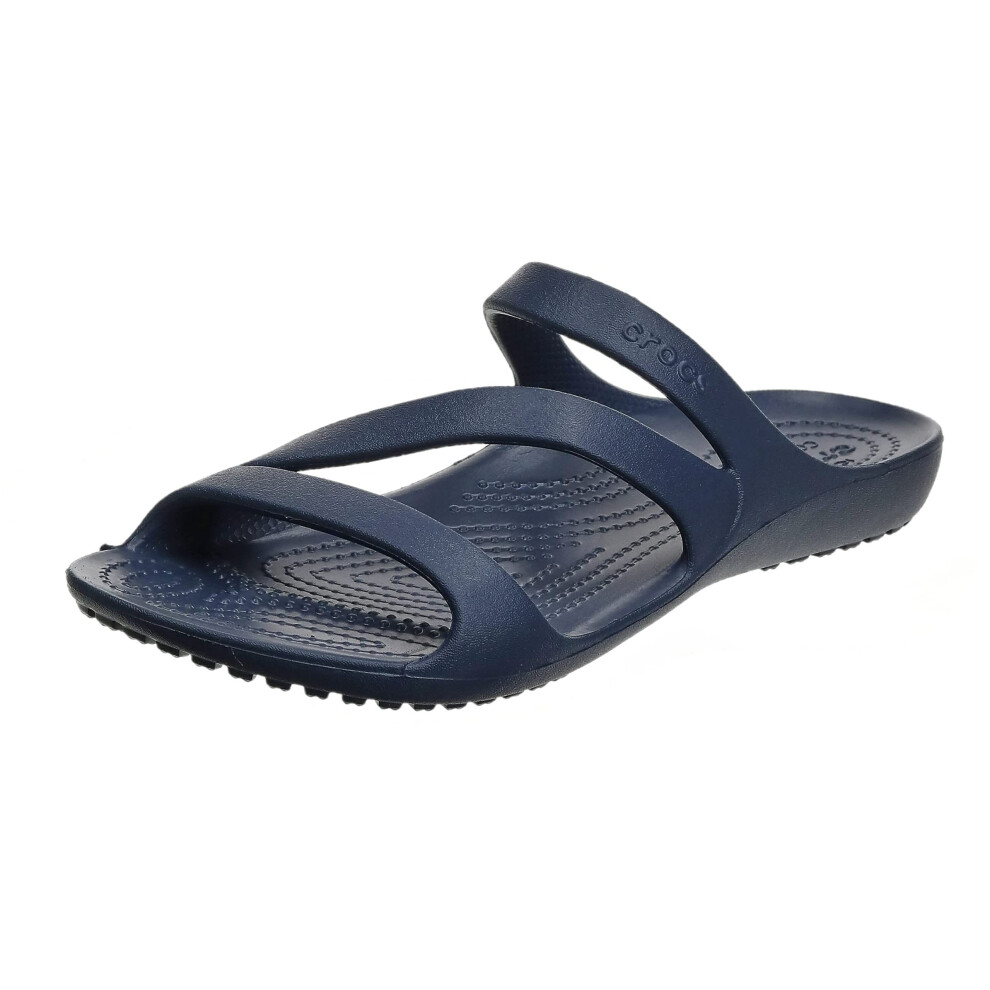 crocs womens Womens Kadee Ii Sandal  Navy  8 US