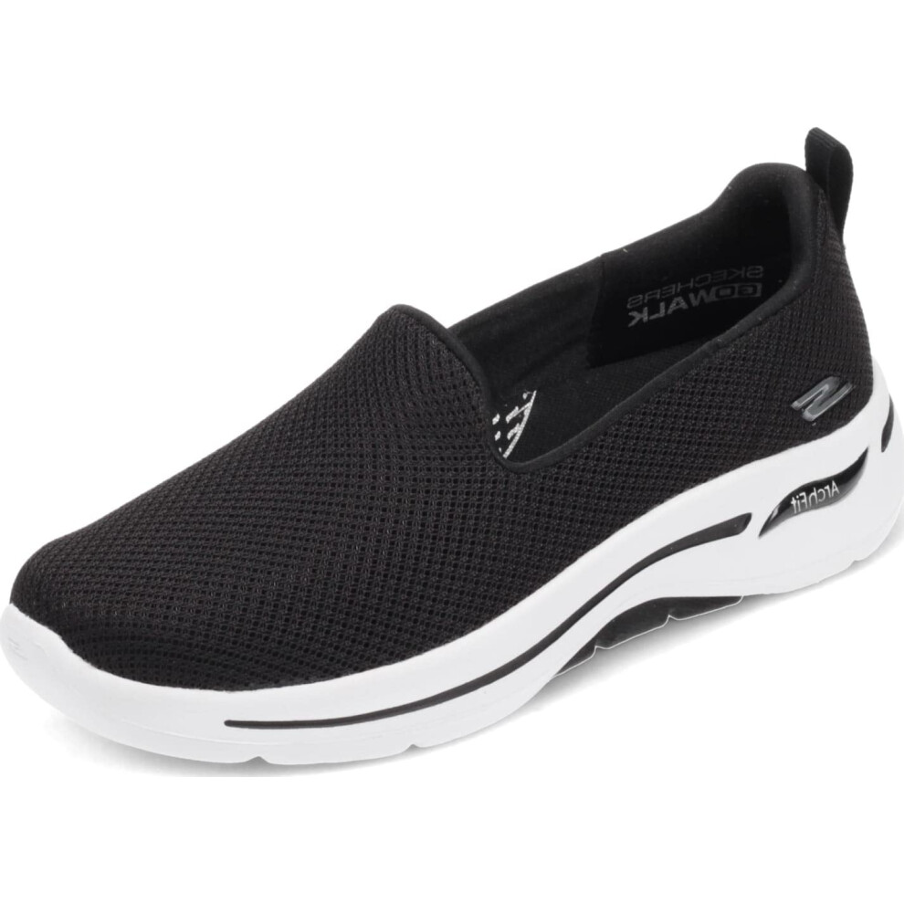 Skechers Go Walk Arch Fit Black/White 9.5 B (M)