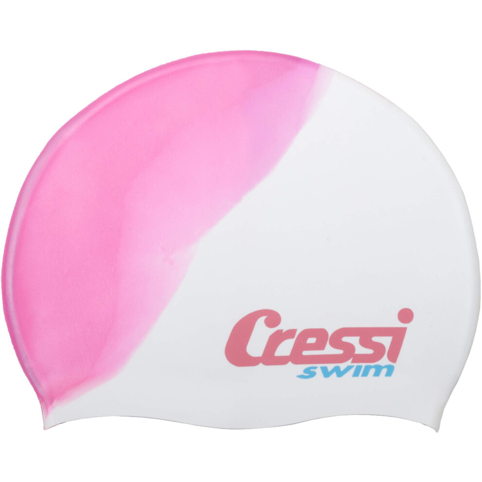 Cressi Silicone Kids Cap Multicolor  Pink/White