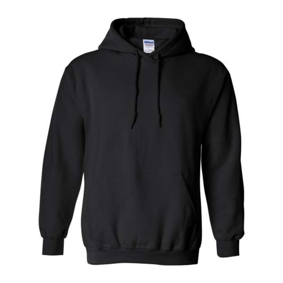 Gildan Heavy Blend Hooded Sweatshirt - Black  L