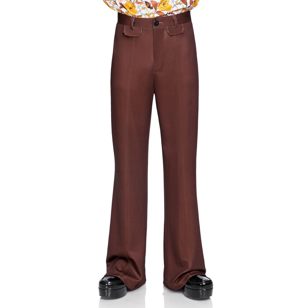 Meskie Spodnie Meskie Pants Meskie. Brazowy Kolor-image