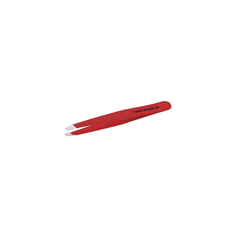 Tweezerman Slant Tweezer - Red Model No 1230-RR