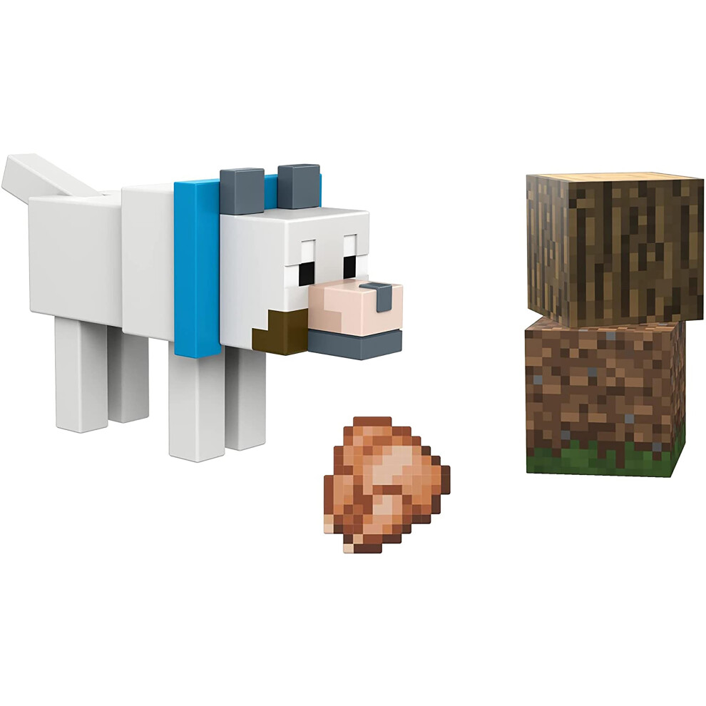 Minecraft 3.5 Inch Core Figure Assortment | Wolf