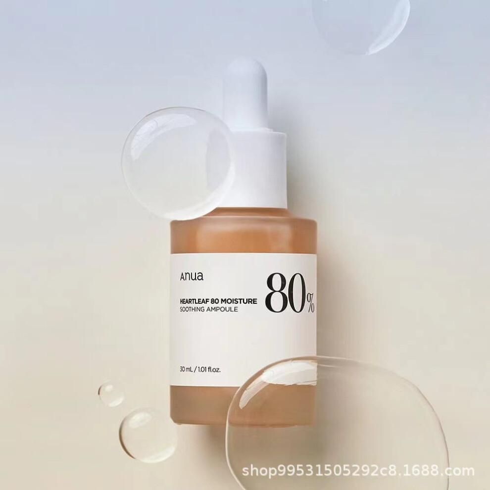 Anua 80 Heartleaf Soothing Ampoule 30Ml Hydrating Essence Skin Care Products