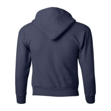Hanes EcoSmart Youth Hooded Sweetshirt - Marinha S