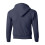 Hanes Ecosmart Jugend-Kapuzenpullover  Marineblau S 1