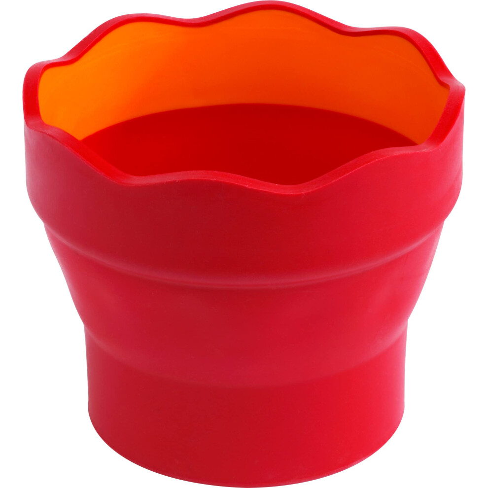 Faber Castell 181517 Click and Go Water Cup  Red