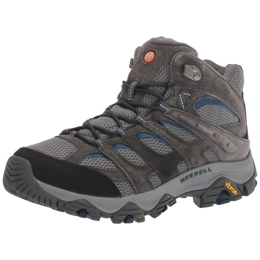 Merrell Mens Moab 3 Mid Hiking Boot  granite  11