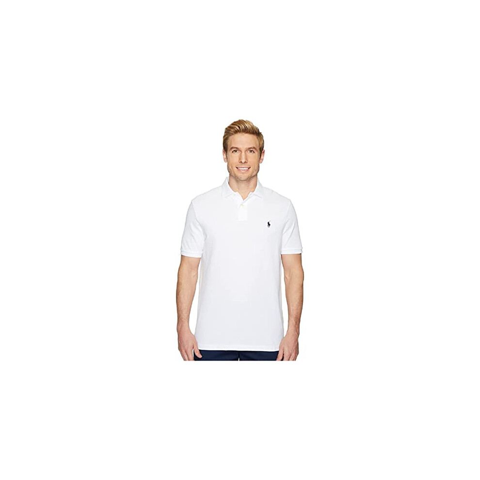 Polo Ralph Lauren Classic Fit Mesh Polo White SM