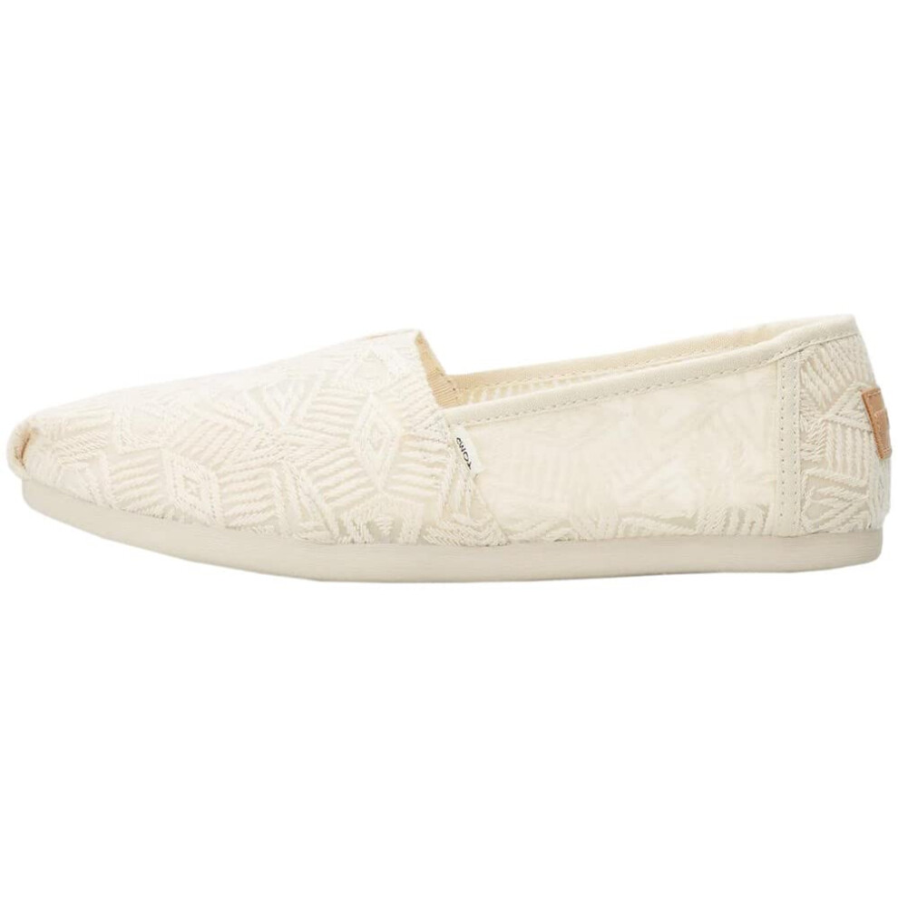 TOMS Alpargata CloudBound Natural Lace 9.5 B (M)