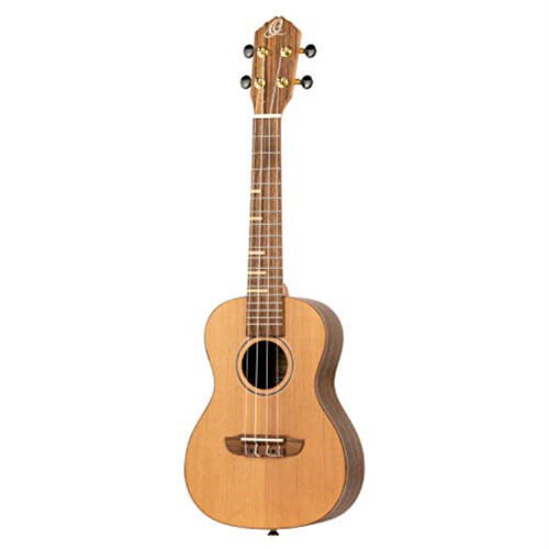Timber Series Solid Top Konzert-Ukulele mit Tasche 2