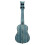 S   rie de bambu All Solid Soprano Ukulele com bolsa 2