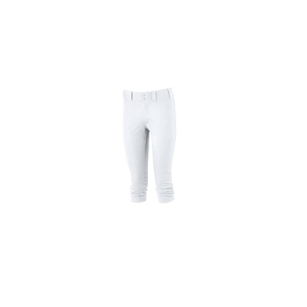 Mizuno womens Adult Softball Pants  White  Medium