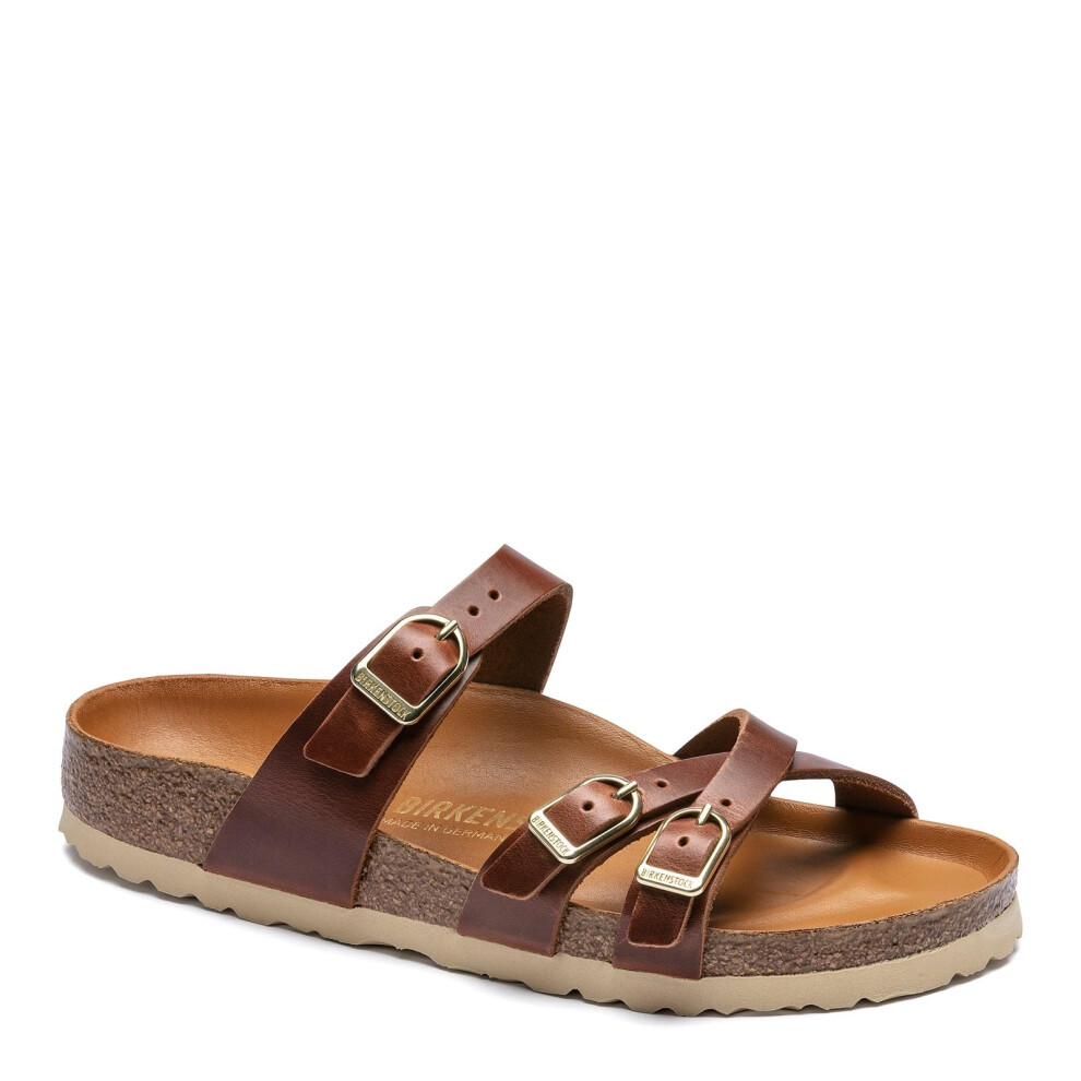 Birkenstock 1017567140 Franca Hex cognac LTR R 40