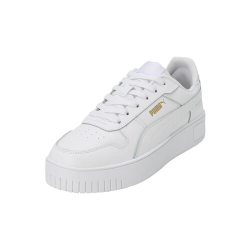 Puma PUMA Women's Low-Top Sneaker  White White Gold  9