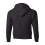 Hanes Ecosmart Youth Kapuzenpullover - Schwarz S 1