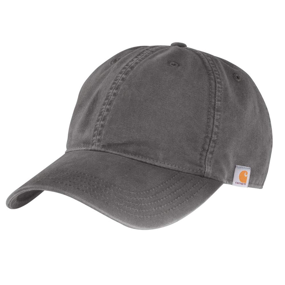 carhartt Mens cotton canvas cap  gravel  One Size