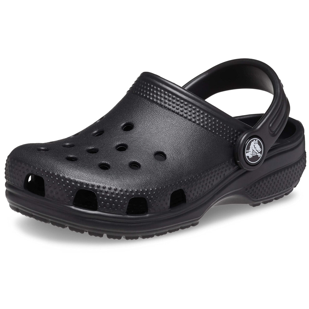 Crocs Kids' Classic Clog   Black/Black  5 Big Kid