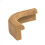 Whitecap 60837 Teak Edge Molding - Outside Corner 1