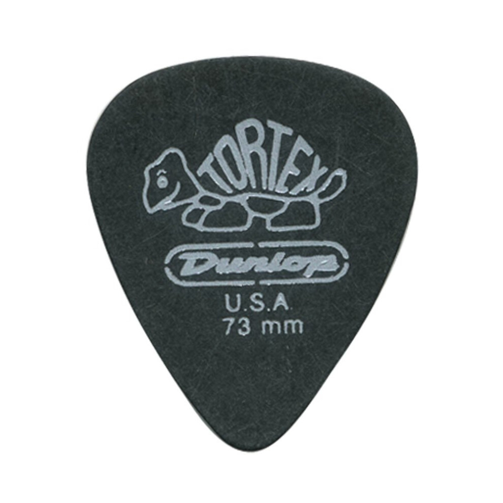 JIM DUNLOP 488R73 Tortex Pitch Black  73mm  72Bag