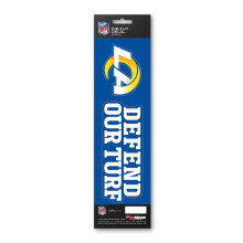FANMATS 61395 Los Angeles Rams 2-delige teamslogan-stickerset