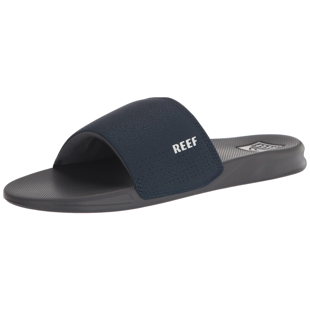 Reef Men's Sandals  Reef One Slide  Navy/White  4