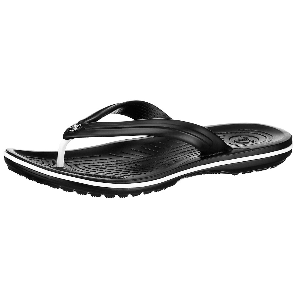 crocs crocband Flip Black Mens 9  Womens 11 Medium