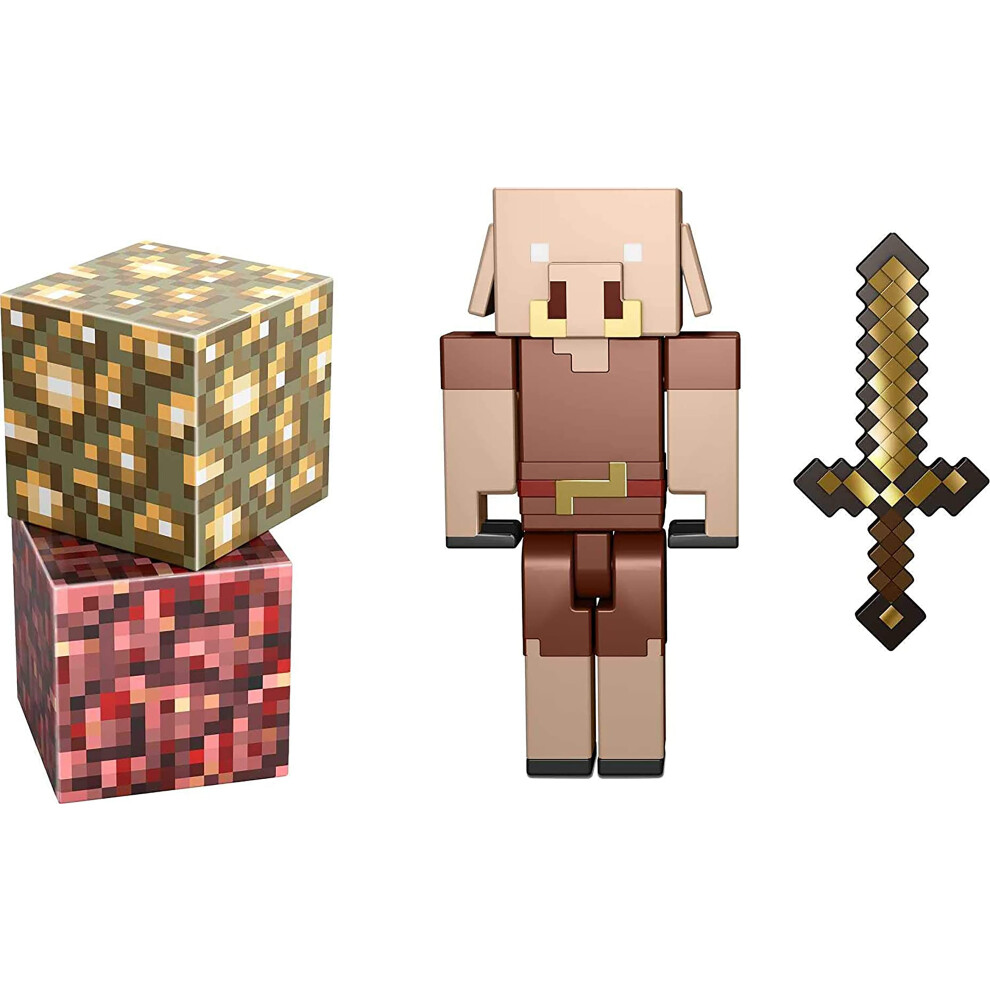 Minecraft 3.5 Inch Core Figure Assortment | Piglin