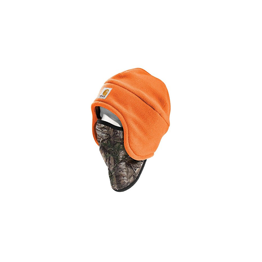 carhartt Mens Fleece 2 in 1 Hat  Brite Orange  OFA