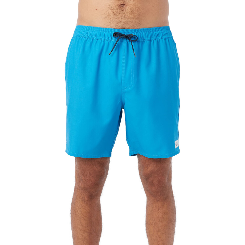 O'NEILL Mens Hermosa Solid Ew 17 Swim  Mdt Blue  M