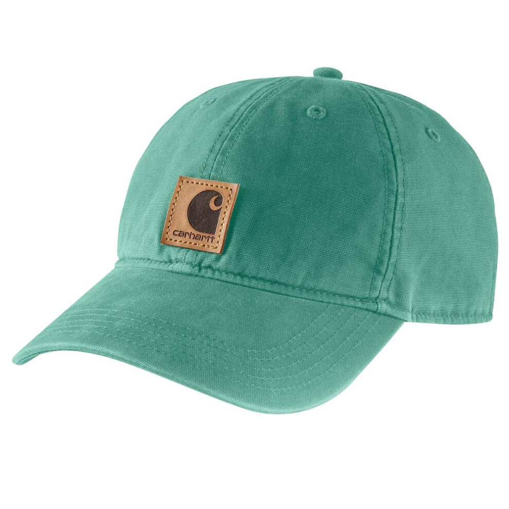 Carhartt Men's Canvas Cap  Bontanic Green  X-Small