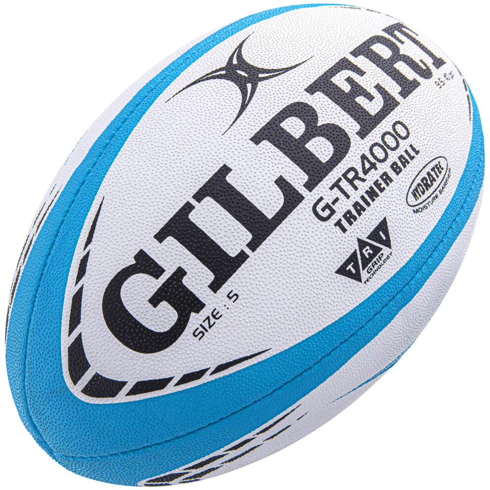 Gilbert G-TR4000 Rugby Training Ball  Sky Blue (5)