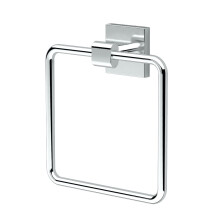 Gatco 4052 Elevate Towel Ring  Chrome  6.13"" Wide