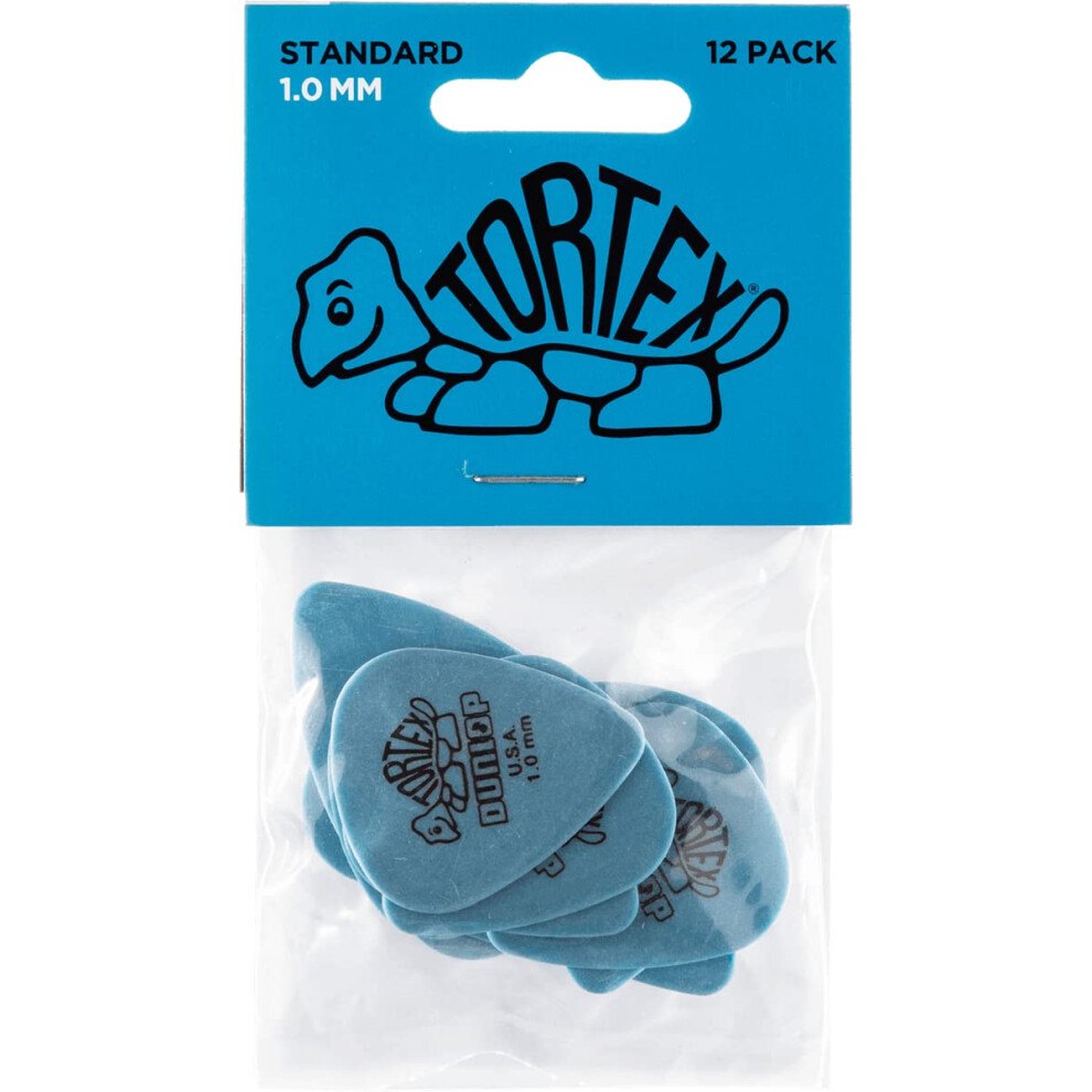 JIM DUNLOP Standard 10mm Blue guitar Pick  12 Pack