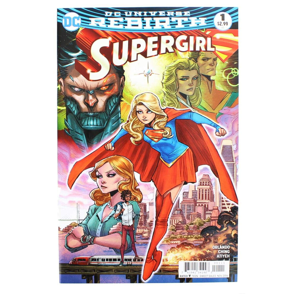 Dc Universe Rebirth Supergirl comic Book Issue # 1