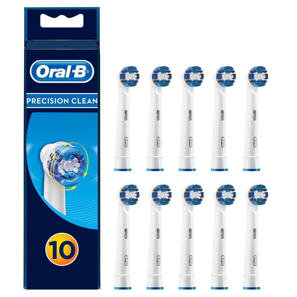 Set of 8 Precision clean EB 20 brush heads + 2 free