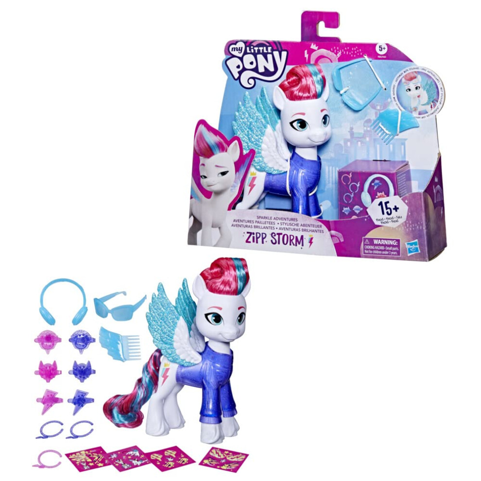 My Little Pony Sparkle Adventures Zipp Storm Figure