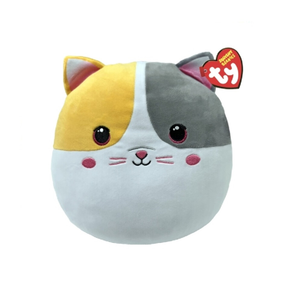 Squish-A-Boo Snuggles The Cat 10" Soft Plush