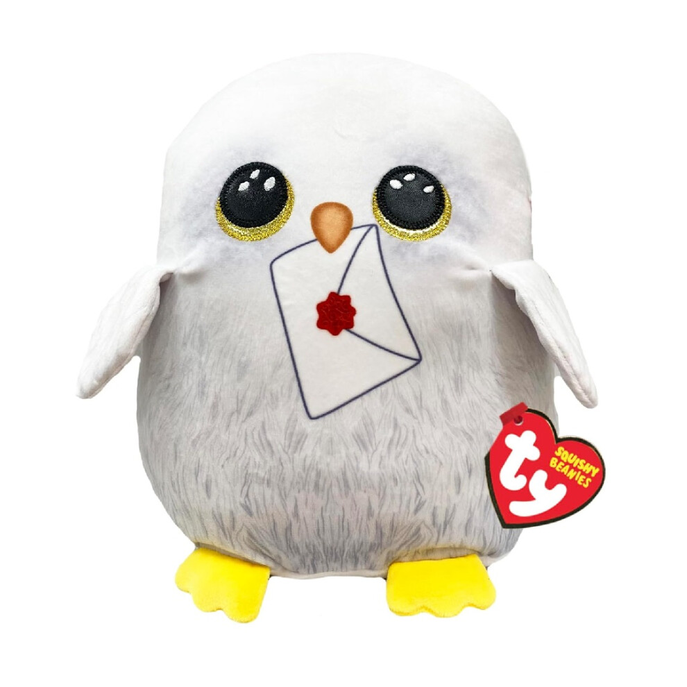 Ty Squish-A-Boo 10" Hedwig Owl Soft Plush