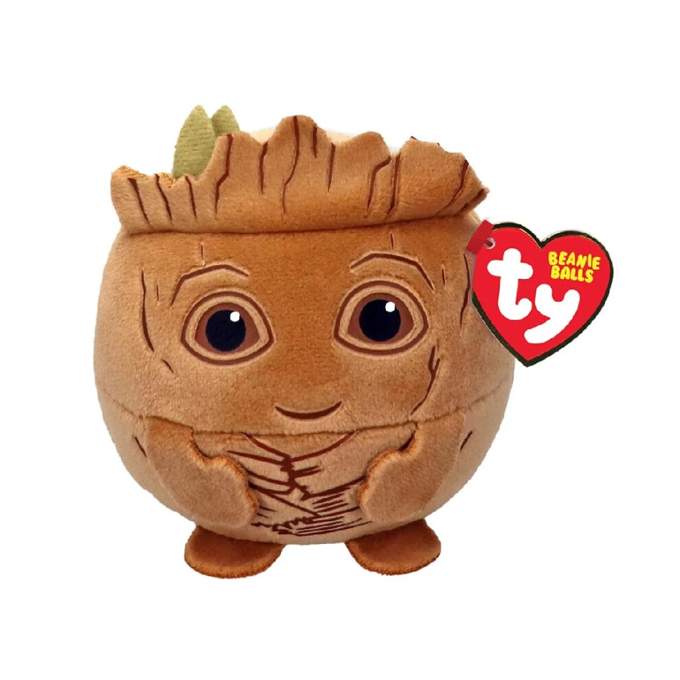 Ty Teeny Puffies Marvel Groot 10cm Soft Plush