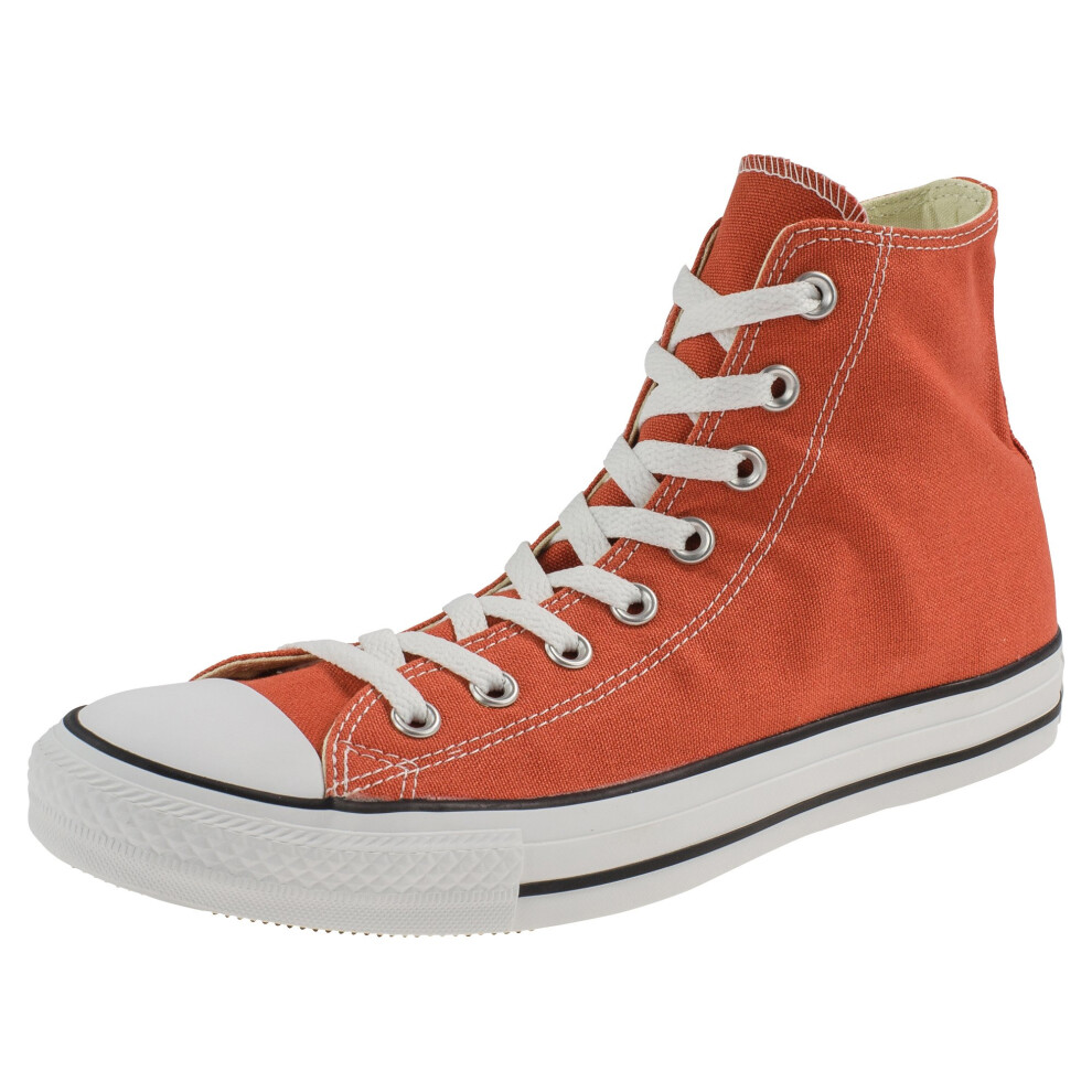 Converse Mens Chuck Taylor High Top Sneaker Red 5 M