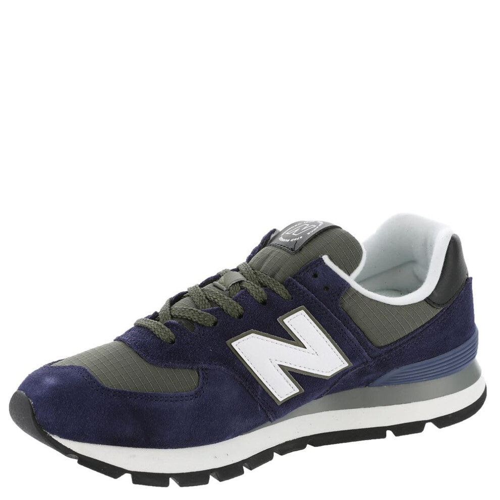 New Balance 574 Mens Sneaker 9 DM US NavyDark Green