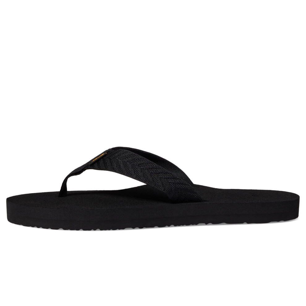 Teva Women's Mush II Flip Flop Fronds Black 12 M US