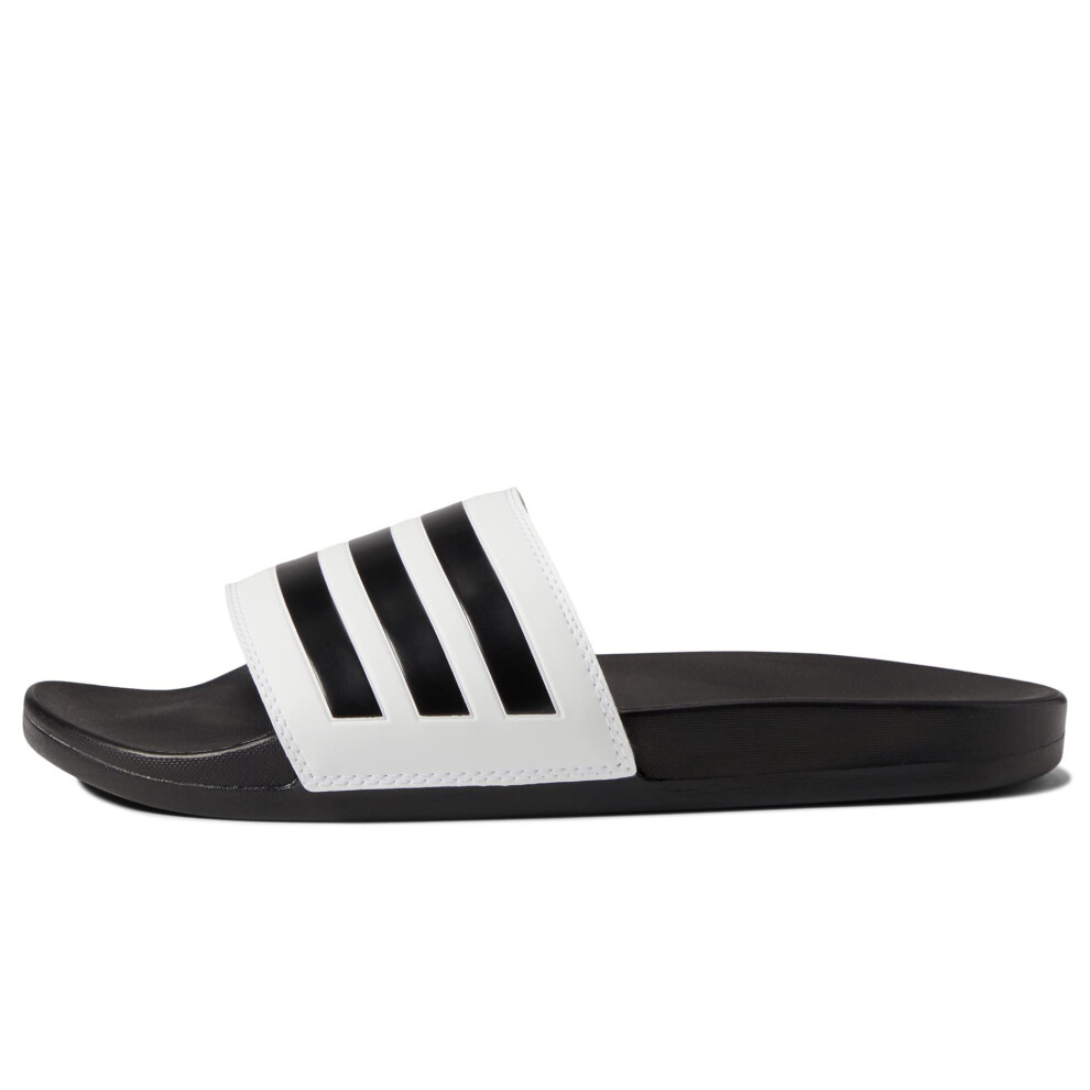 adidas Adilette comfort Slides Mens  White  Size 12