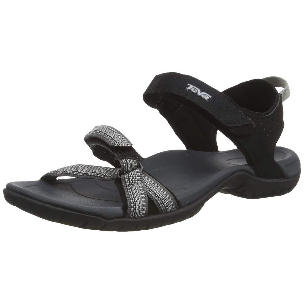 Teva Womens Verra Sandal  ANTIgUOUS BLAcK MULTI  95