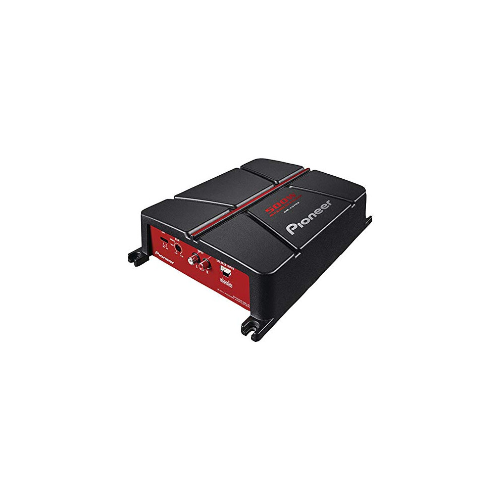 Pioneer GM-A3702 2-Channel Bridgeable Amplifier  Black/red